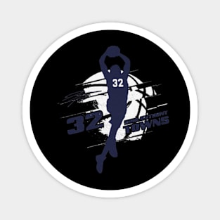 Karl-Anthony Towns Minnesota Silhouette Magnet